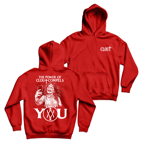Clout Hoodie - Red