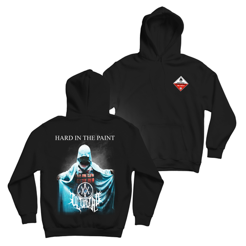 Hard In The Paint Hoodie - Black