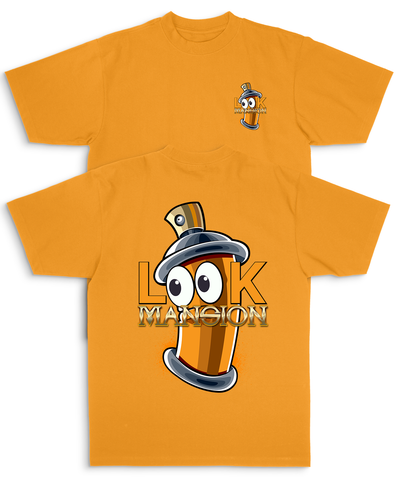 Look Mansion Spray Can - Orange Tee